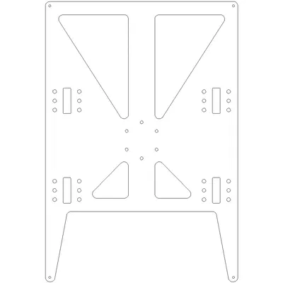 Giá đỡ và giường nhôm Y cho Wilson 2 (Chưa kiểm tra)