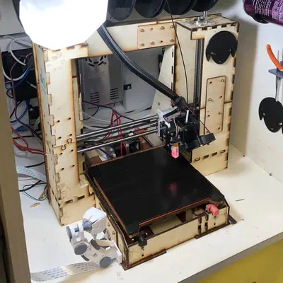 Máy in 3D MC3DP - Thiết kế chủ yếu cắt laser