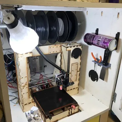 Máy in 3D MC3DP - Thiết kế chủ yếu cắt laser