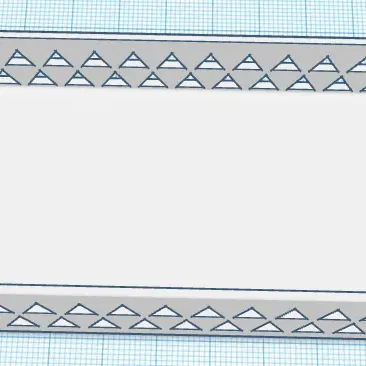 Hộp bút chì hình tam giác tiện lợi cho học sinh