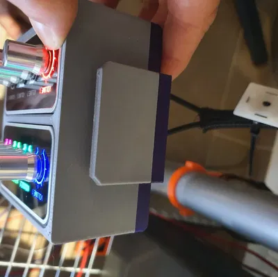 Giá đỡ mini PC Panel đôi lắp dưới bàn