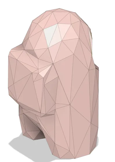 Nhân vật Among Us phong cách low poly - Image 2