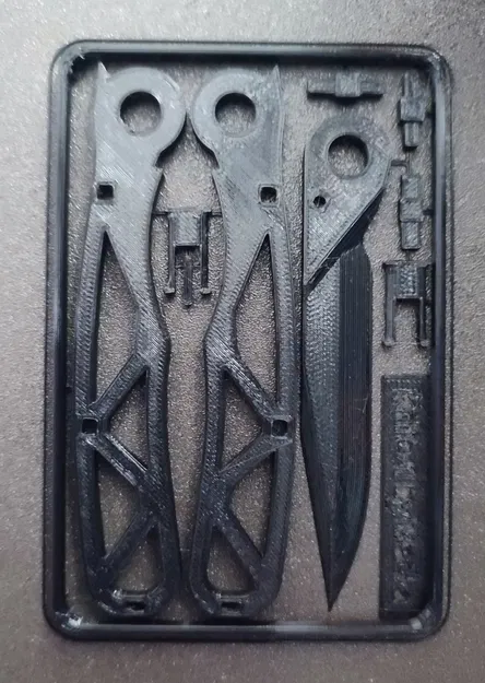 Dao mở thư dạng gập thẻ cầm tay - Image 3