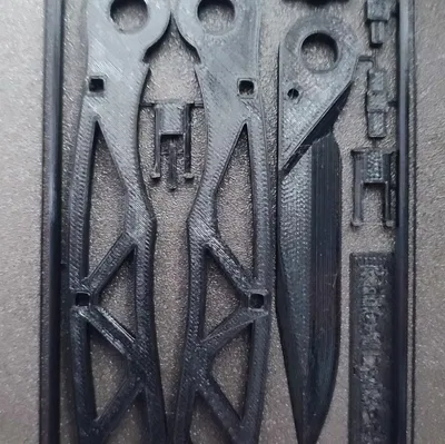 Dao mở thư dạng gập thẻ cầm tay