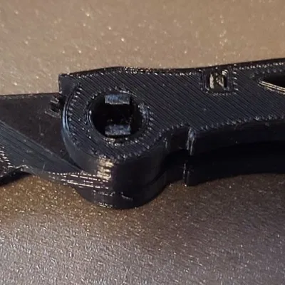 Dao mở thư dạng gập thẻ cầm tay