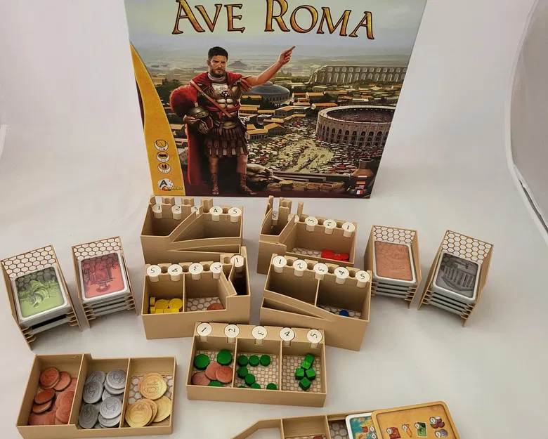 Giá đỡ cho trò chơi bàn Ave Roma - Image 2