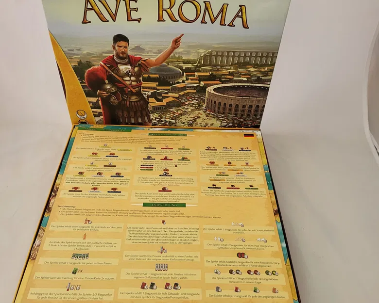 Giá đỡ cho trò chơi bàn Ave Roma - Image 12