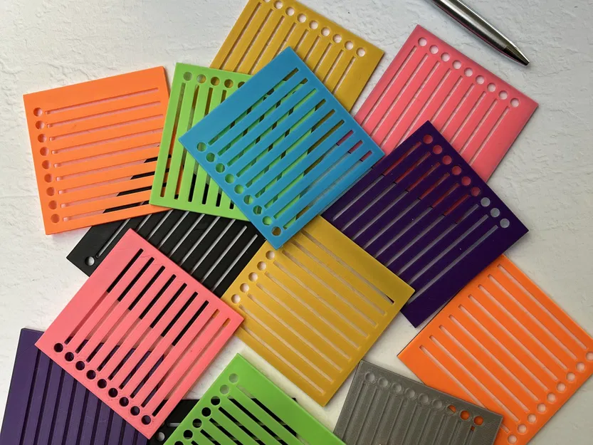 Danh sách kiểm tra bằng mẫu stencil trên giấy ghi chú - Image 4