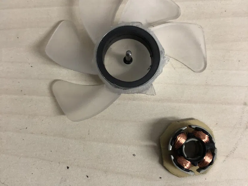 Cánh quạt và động cơ thay thế cho quạt cầm tay - ARCTIC AIR - Image 4