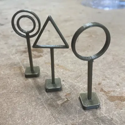 Biển chỉ dẫn thể thao định hướng có chân đế