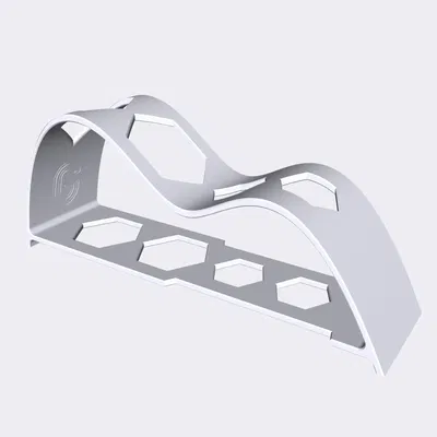 Giá đỡ bàn chải đánh răng tối giản