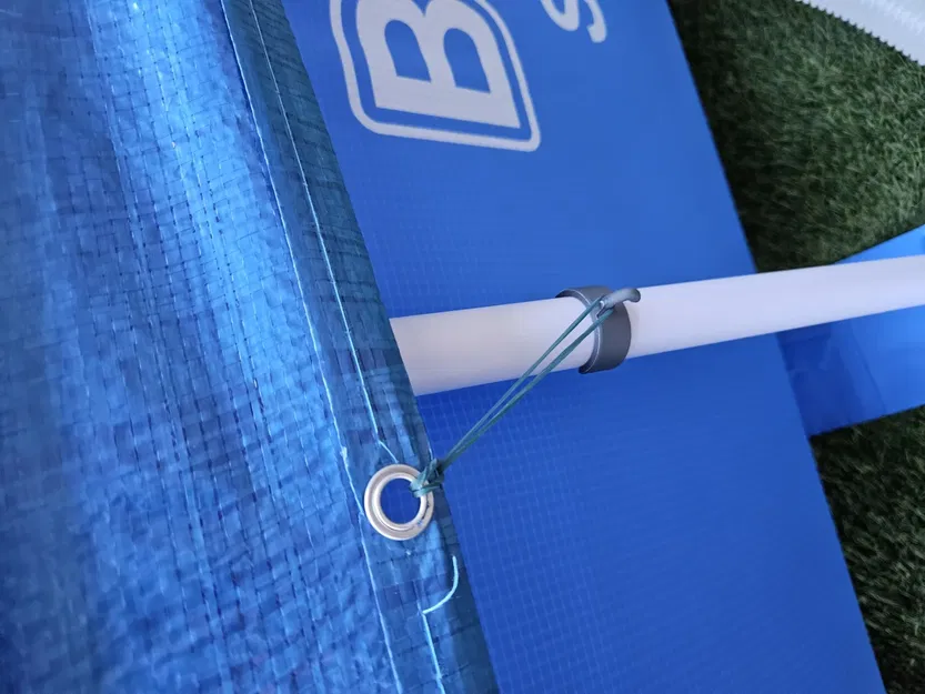 Móc giữ bạt hồ bơi cho ống 25mm - Image 2