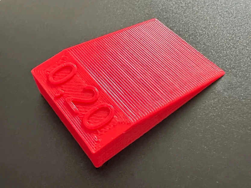 Mô hình thể hiện chiều cao lớp in 3D - Image 1