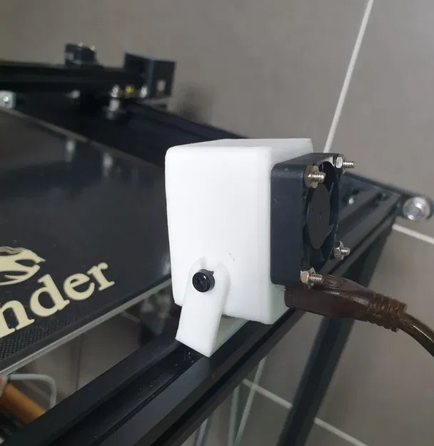 Vỏ và nắp ESP32-CAM có quạt và giá đỡ - Image 1