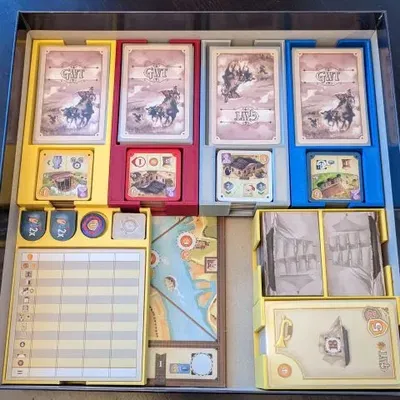 Hộp đựng trò chơi Great Western Trail Argentina