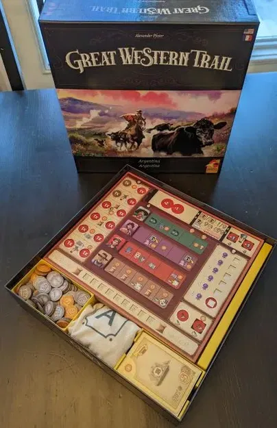 Hộp đựng trò chơi Great Western Trail Argentina - Image 3