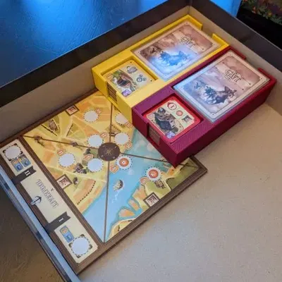 Hộp đựng trò chơi Great Western Trail Argentina