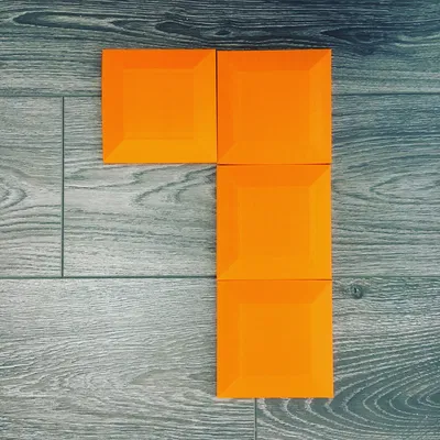 Gạch Tetromino cho Bức Tường Tetris