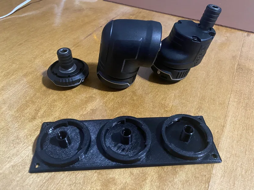 Giá đỡ công cụ Bosch FlexiClick với 3 ổ cắm - Image 1