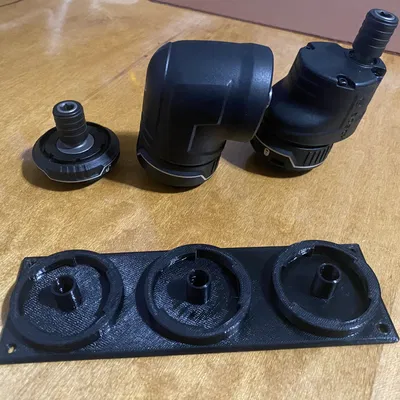 Giá đỡ công cụ Bosch FlexiClick với 3 ổ cắm