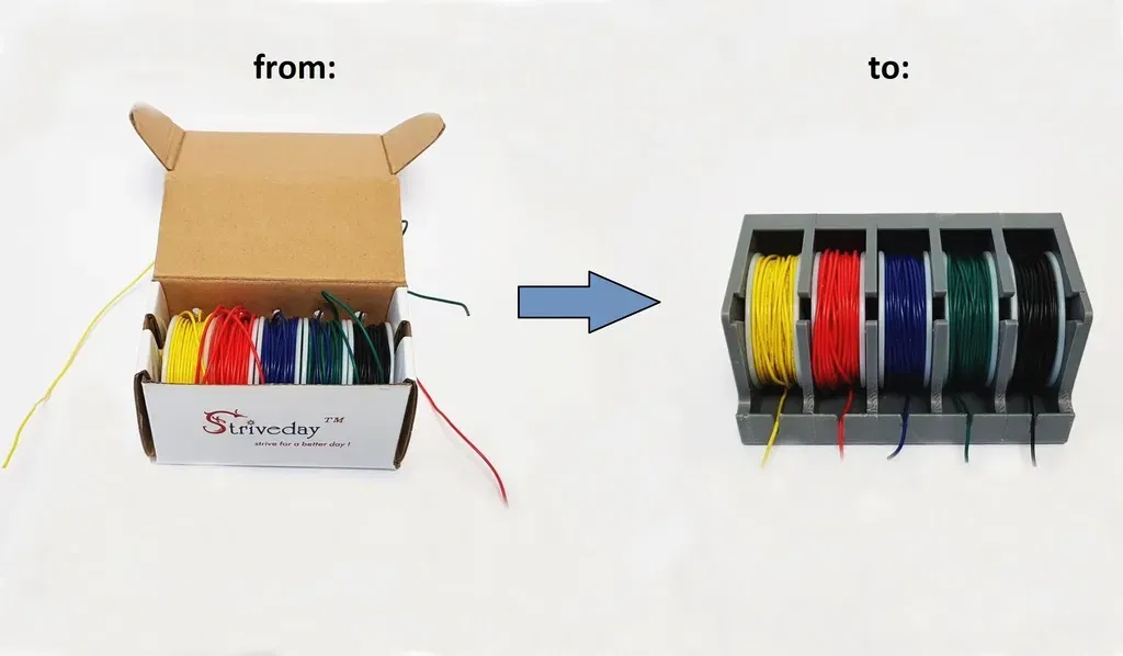 Giá đỡ cuộn dây modul cho cuộn d=55mm, w=20mm Striveday - Image 1