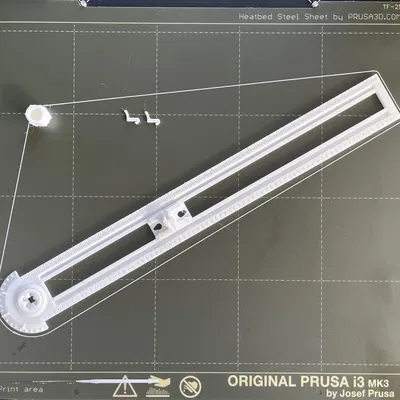 Compass vẽ hình tròn lớn từ 1.25” đến 9.25”