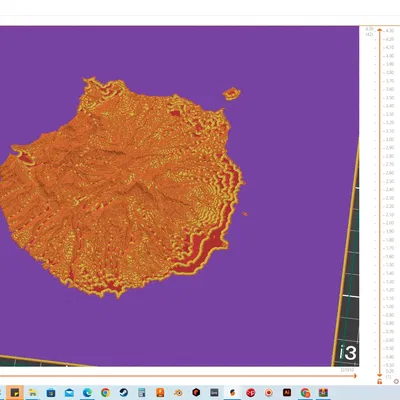 Mô hình tỷ lệ Gran Canaria tại quần đảo Canary