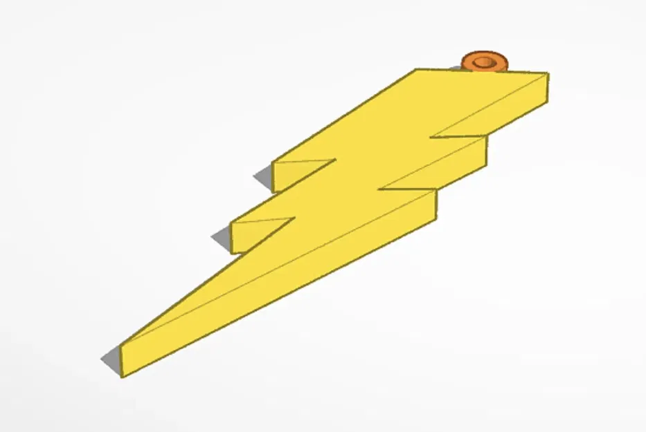 Bông tai chớp điện thiết kế đơn giản - Image 1