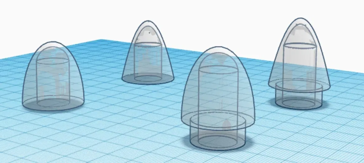 Đầu mũi kiếm ánh sáng NeoPixel (Dome & Bullet) - Image 2