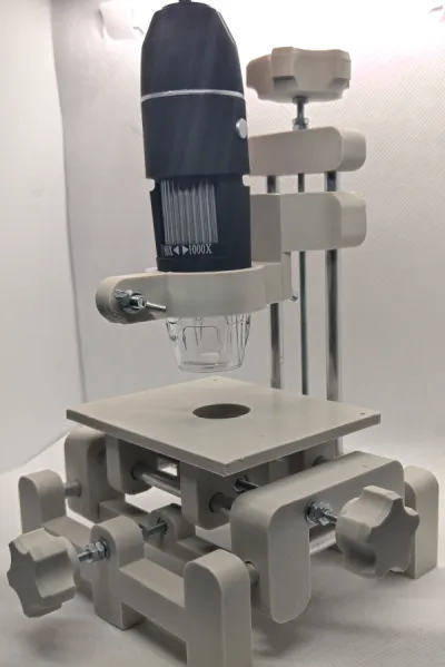 Giá đỡ kính hiển vi USB với chân đế x-y nhỏ gọn - Image 3