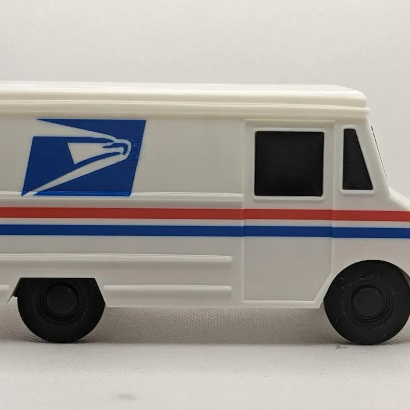Xe tải bưu điện USPS mô phỏng chi tiết