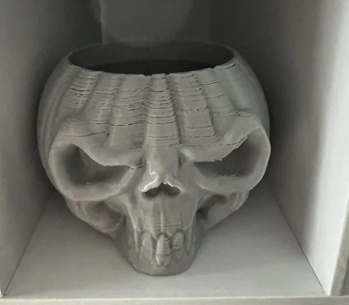 Đèn tealight bí ngô hình sọ người trang trí Halloween - Image 2