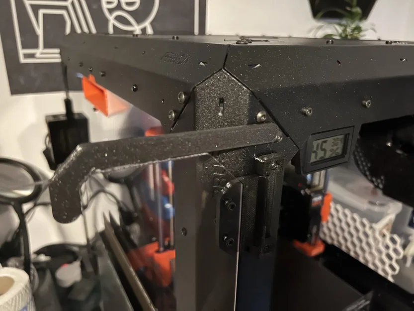 Giá đỡ cửa từ tính cho tủ đựng máy in Prusa - Image 1