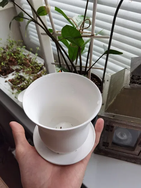 Chậu hoa trang trí nội thất hiện đại - Image 2