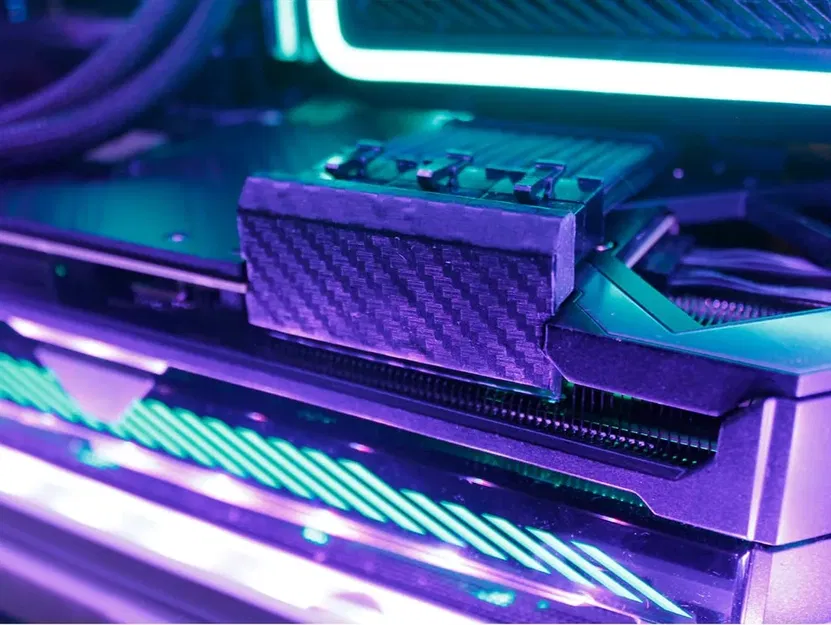 Nắp che đầu nối PCIE 8pin 180° cho GPU - Image 1