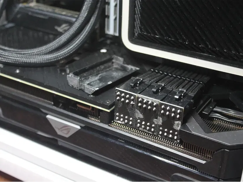 Nắp che đầu nối PCIE 8pin 180° cho GPU - Image 3