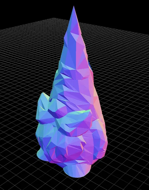 Gnome phong cách Low Poly ngẫu nhiên - Image 1