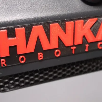 Biểu tượng 3D Hanka Robotics với thiết kế hiện đại