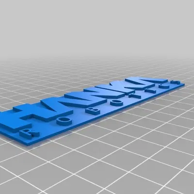 Biểu tượng 3D Hanka Robotics với thiết kế hiện đại