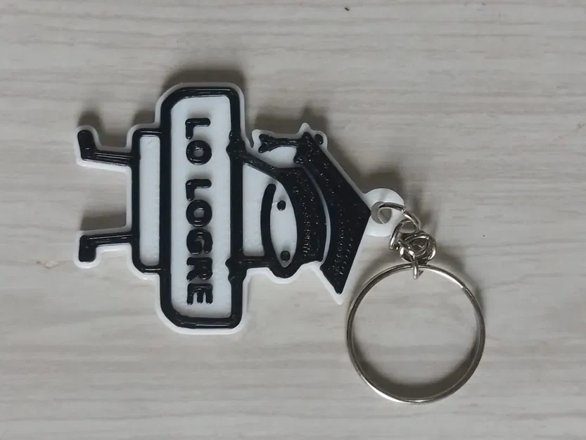 Nhân vật Flork với mũ và bia cho móc khóa - Image 1