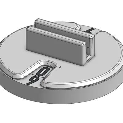 Cơ sở standee quái vật Frosthaven với 59 HP