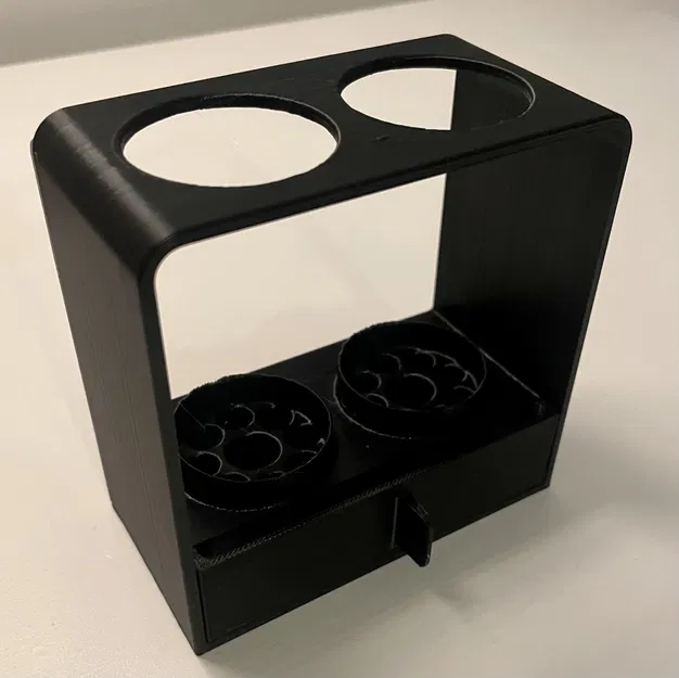 Giá đỡ bàn chải điện với khay hứng nước - Image 2