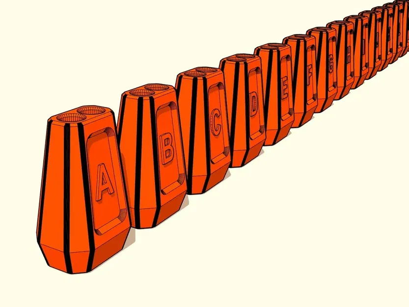 Kéo khóa Paracord 550 với nhiều phiên bản và chữ cái tiếng Anh - Image 4