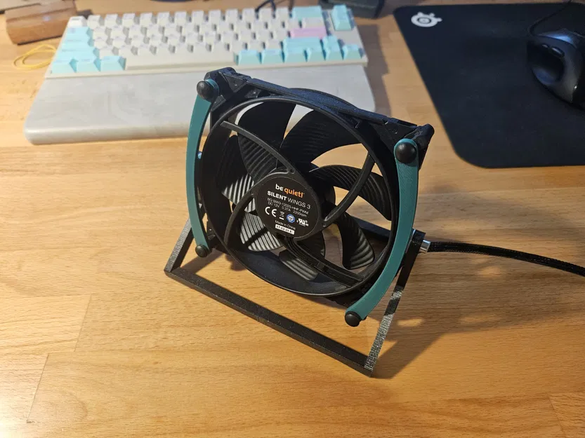 Giá đỡ quạt máy tính 120mm để bàn - Image 2