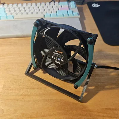 Giá đỡ quạt máy tính 120mm để bàn