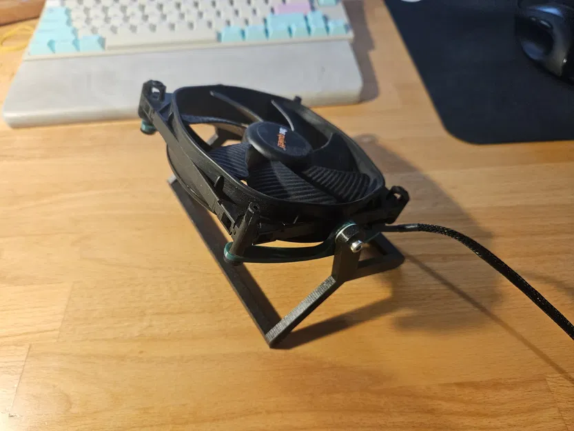 Giá đỡ quạt máy tính 120mm để bàn - Image 5