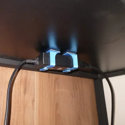 Giá đỡ nguồn điện Dell lắp dưới bàn làm việc