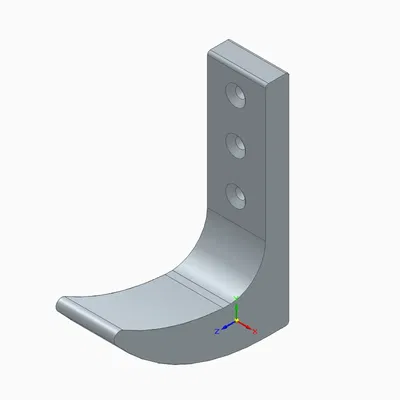 Giá đỡ ba lô đơn giản cho không gian gọn gàng