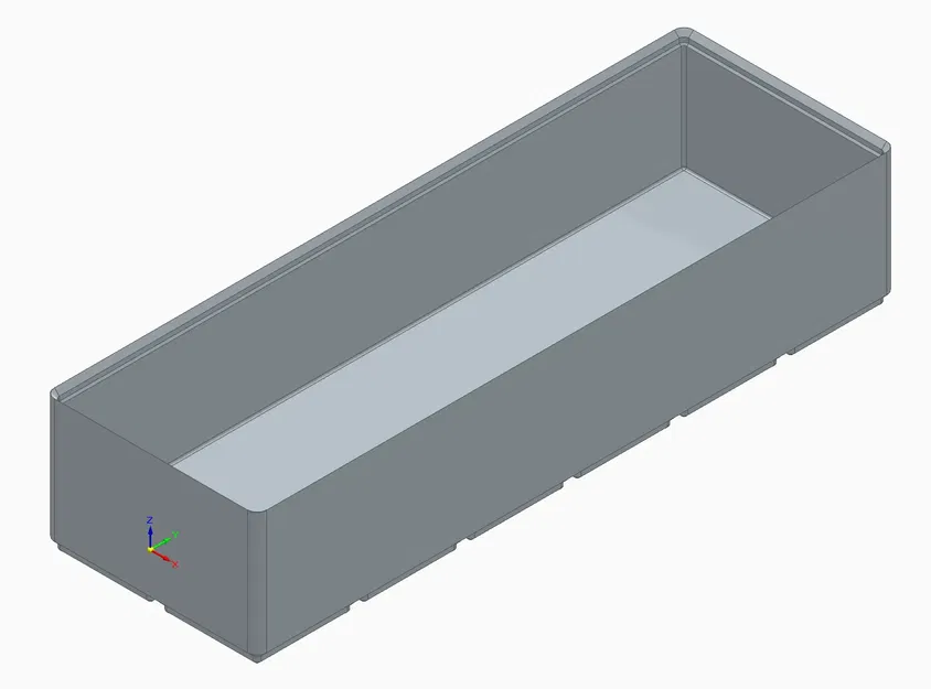 Hộp Gridfinity tiêu chuẩn trong Solid Edge với tham số điều chỉnh - Image 4