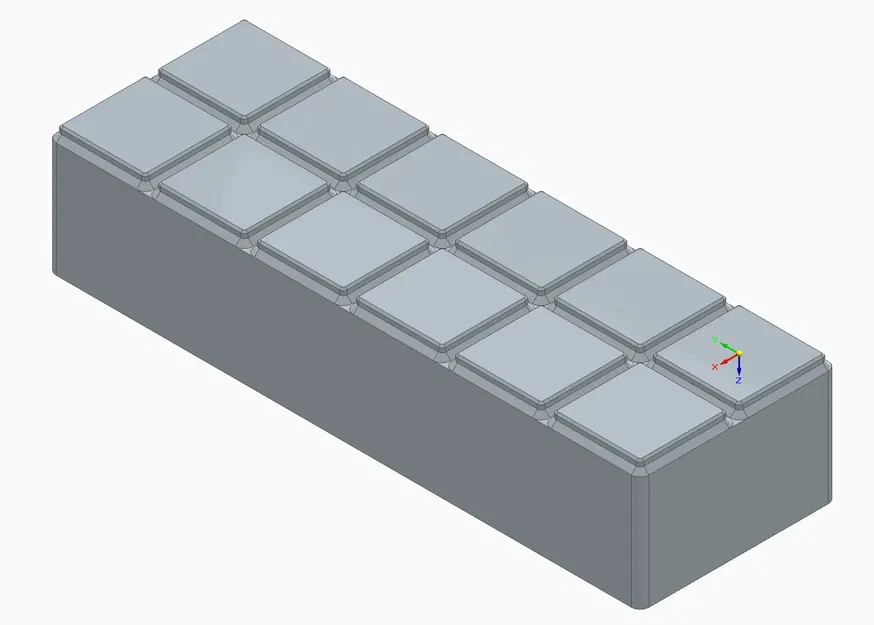 Hộp Gridfinity tiêu chuẩn trong Solid Edge với tham số điều chỉnh - Image 5
